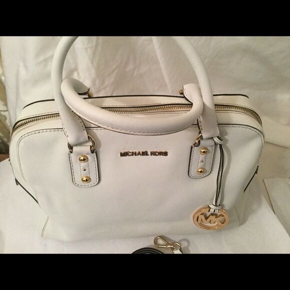 MICHAEL KORS Leather Duffle Bag shoulder handbag - Picture 3 of 12